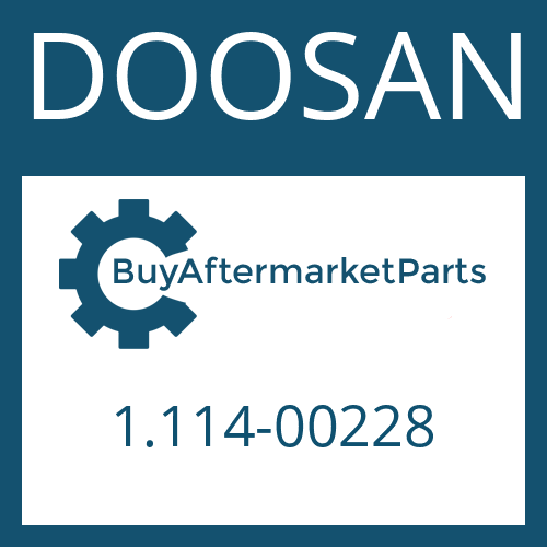 DOOSAN 1.114-00228 - SHIM;RING(OPTION) 18X25X0.2