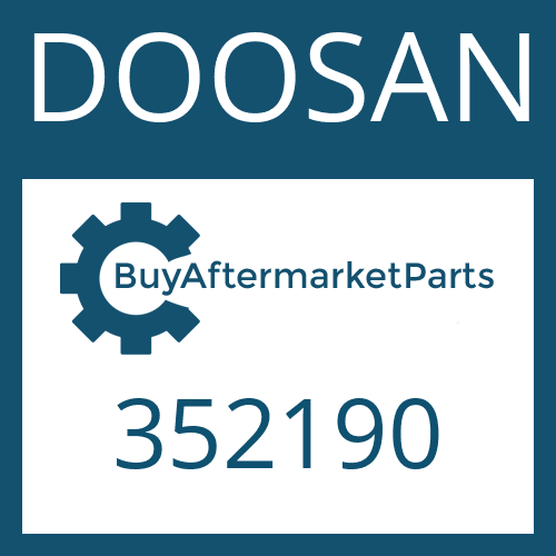 DOOSAN 352190 - O-RING