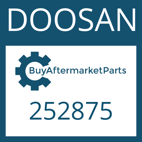 DOOSAN 252875 - CAP SCREW