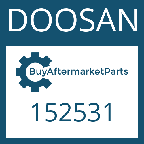 DOOSAN 152531 - SLOTTED NUT for Heavy Equipment