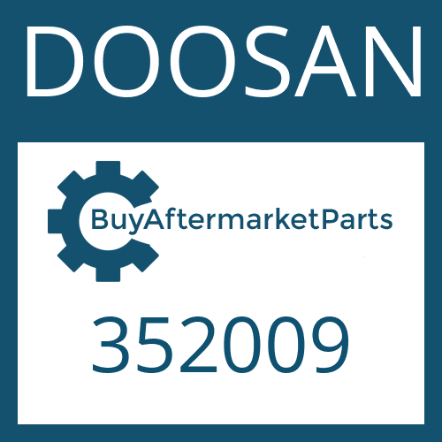 DOOSAN 352009 - WASHER