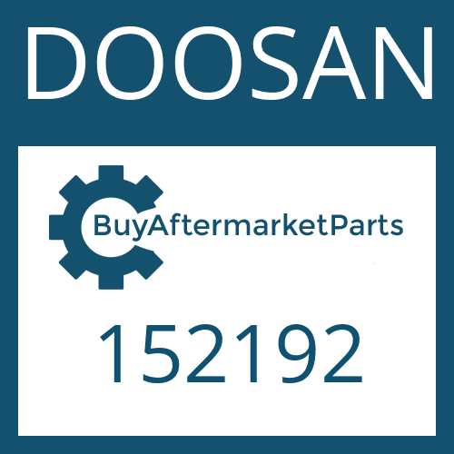 DOOSAN 152192 - WASHER for Heavy Equipment