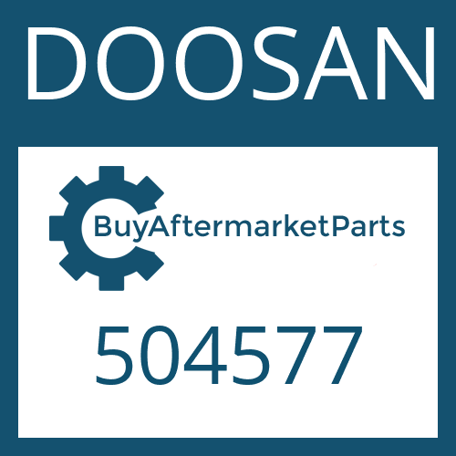 DOOSAN 504577 - ORIFICE