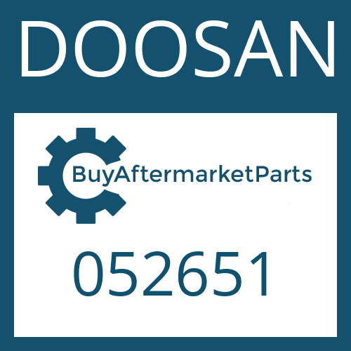 DOOSAN 052651 - COMPRESSION SPRING