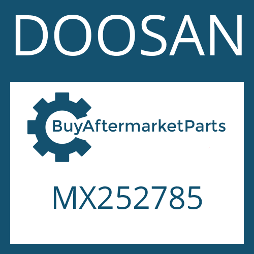 DOOSAN MX252785 - SHAFT SEAL