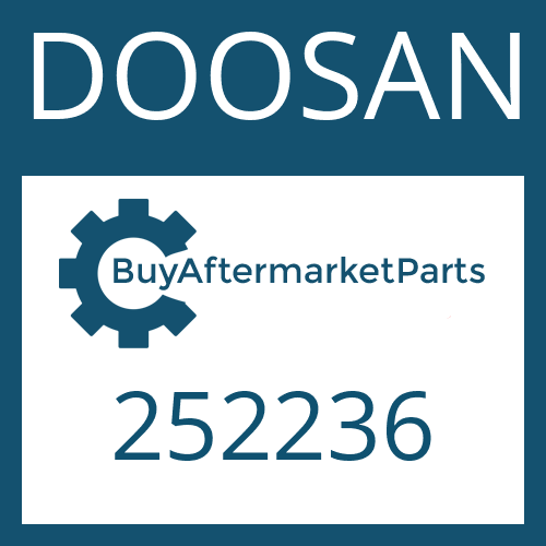 DOOSAN 252236 - HOSE PIPE