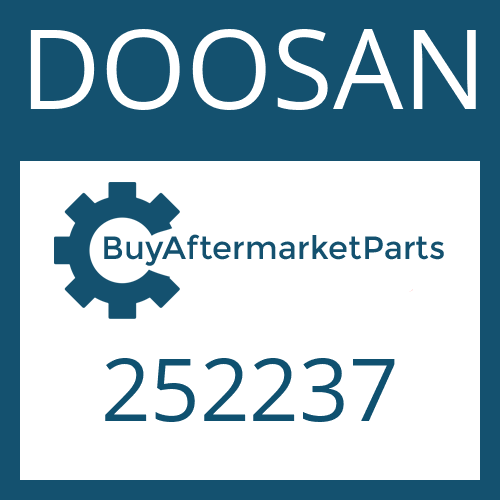 DOOSAN 252237 - HOSE PIPE