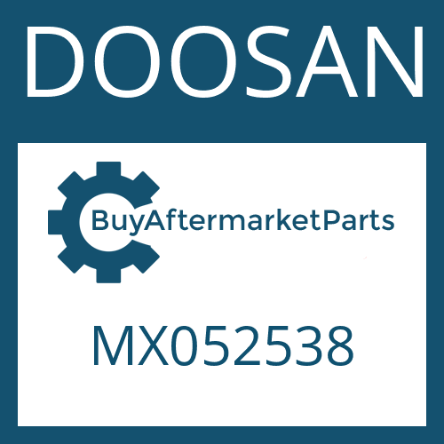 DOOSAN MX052538 - END SHIM