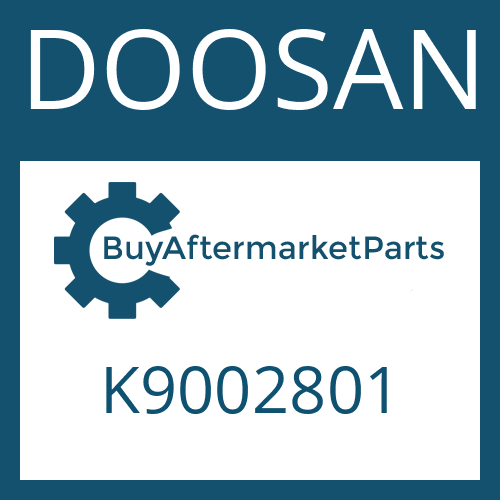 DOOSAN K9002801 - AXLE DR.HOUSING