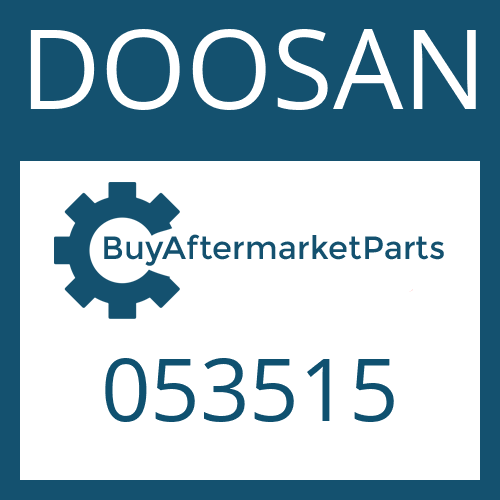 DOOSAN 053515 - FLANGE SHAFT