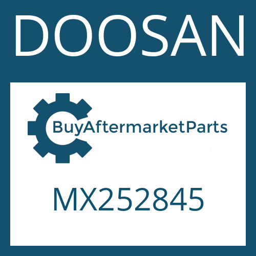 DOOSAN MX252845 - SEALING HOLDER