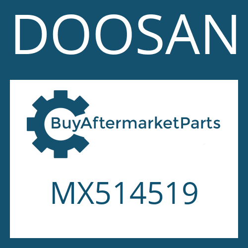 DOOSAN MX514519 - SEALING HOLDER