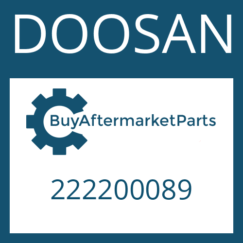 DOOSAN 222200089 - O.CLUTCH DISC