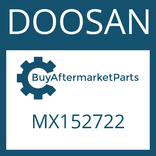 DOOSAN MX152722 - TUBE