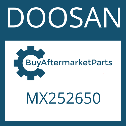 DOOSAN MX252650 - INTERM.PLATE
