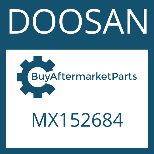 DOOSAN MX152684 - GEAR