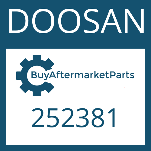 DOOSAN 252381 - DISC CARRIER