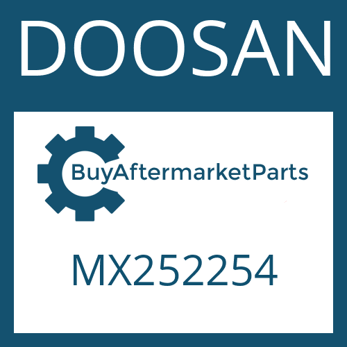DOOSAN MX252254 - HOLLOW/UNION SCREW