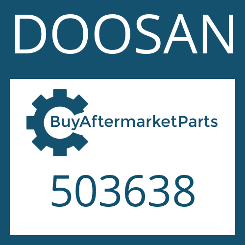 DOOSAN 503638 - HOLLOW/UNION SCREW