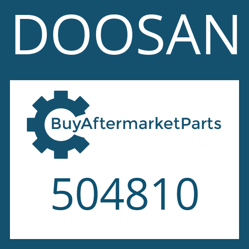 DOOSAN 504810 - GASKET