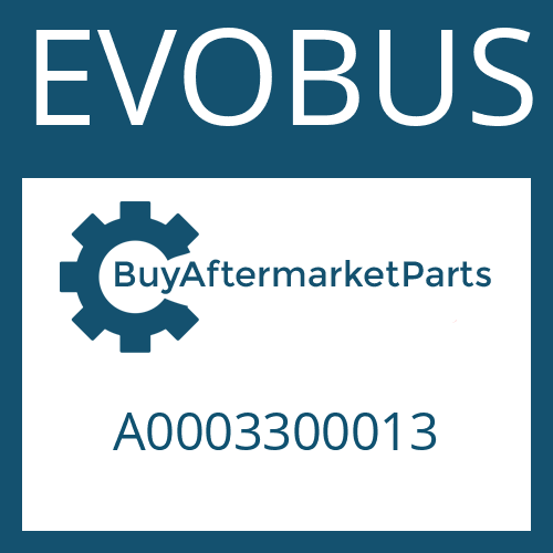 EVOBUS A0003300013 - BUSH