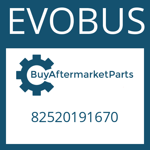 EVOBUS 82520191670 - COVER PLATE