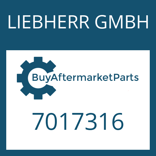 LIEBHERR GMBH 7017316 - WHEEL CYLINDER