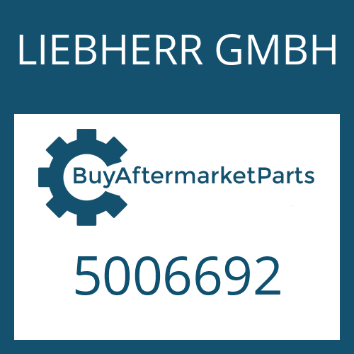 LIEBHERR GMBH 5006692 - UNIVERSAL SHAFT