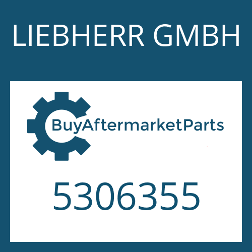 LIEBHERR GMBH 5306355 - WASHER