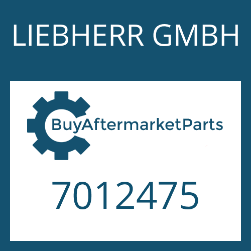 LIEBHERR GMBH 7012475 - WASHER