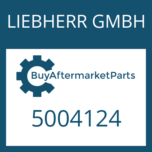 LIEBHERR GMBH 5004124 - DETENT PIN