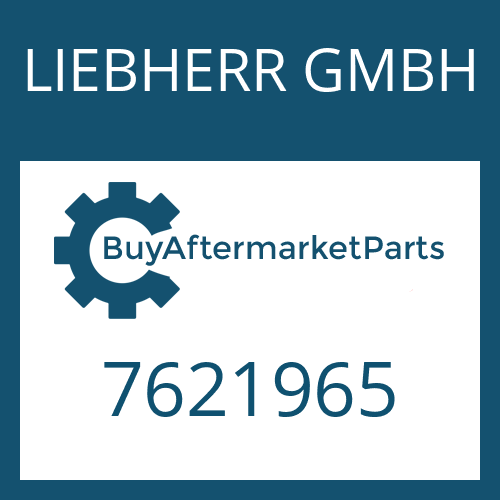LIEBHERR GMBH 7621965 - SPUR GEAR