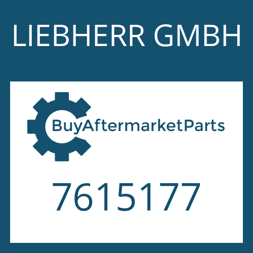 LIEBHERR GMBH 7615177 - SUN GEAR SHAFT