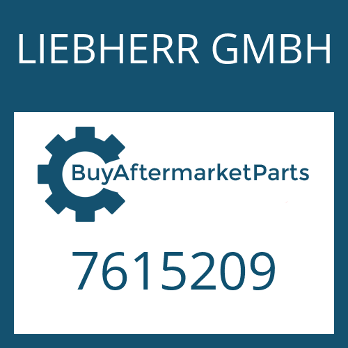 LIEBHERR GMBH 7615209 - PISTON