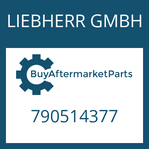 LIEBHERR GMBH 790514377 - AUFSETZER