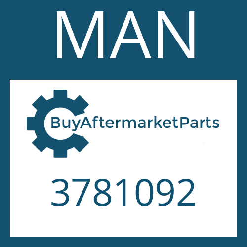 MAN 3781092 - INPUT GEAR for Heavy Equipment