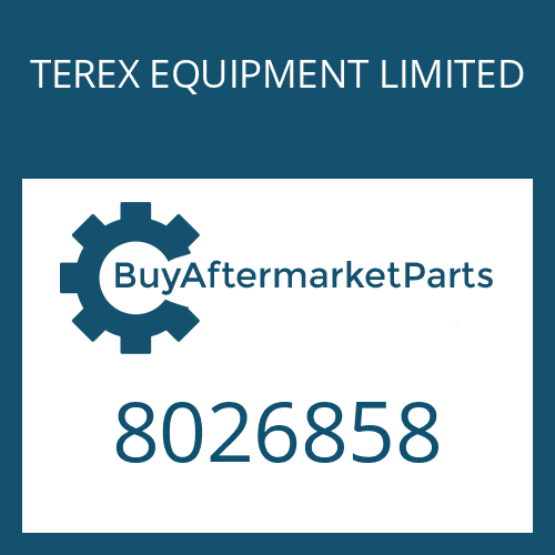 TEREX EQUIPMENT LIMITED 8026858 - BALL CUP