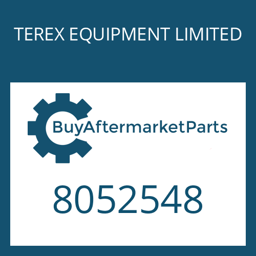 TEREX EQUIPMENT LIMITED 8052548 - O-RING