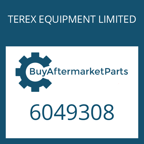 TEREX EQUIPMENT LIMITED 6049308 - O-RING