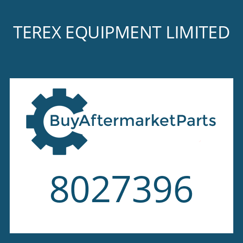 TEREX EQUIPMENT LIMITED 8027396 - O-RING