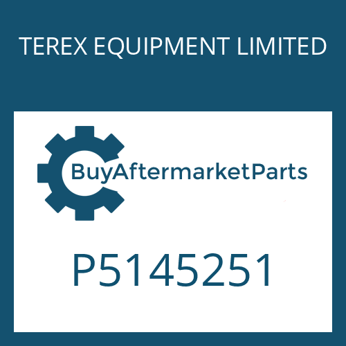 TEREX EQUIPMENT LIMITED P5145251 - SEALING RING