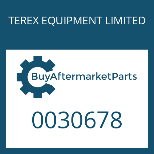 TEREX EQUIPMENT LIMITED 0030678 - BALL BEARING