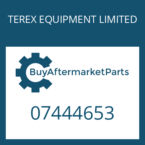 TEREX EQUIPMENT LIMITED 07444653 - PLANET GEAR