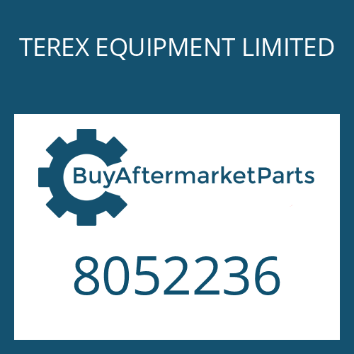 TEREX EQUIPMENT LIMITED 8052236 - COVER