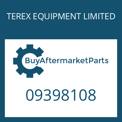 TEREX EQUIPMENT LIMITED 09398108 - GASKET