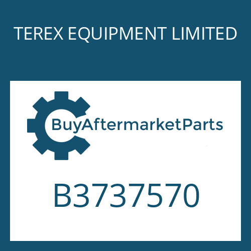 TEREX EQUIPMENT LIMITED B3737570 - BREATHER