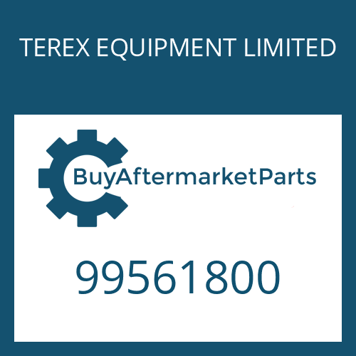 TEREX EQUIPMENT LIMITED 99561800 - FORMED TUBE