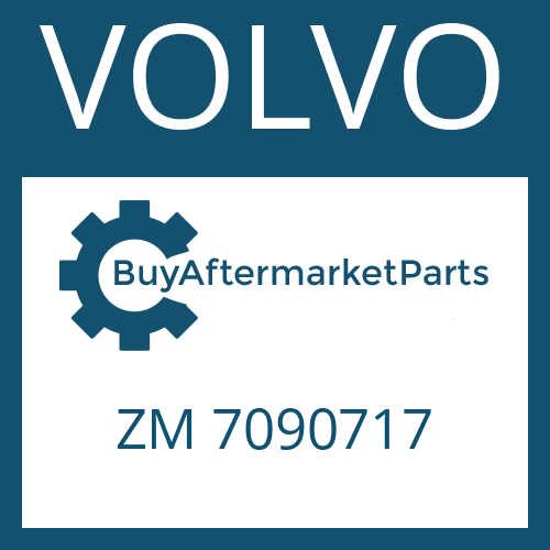 VOLVO ZM 7090717 - FITTED KEY