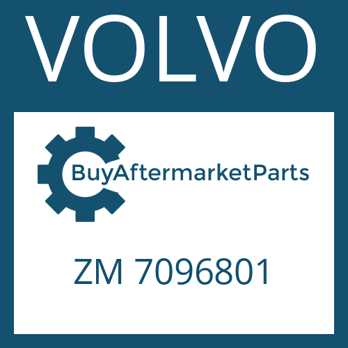 VOLVO ZM 7096801 - CAP SCREW