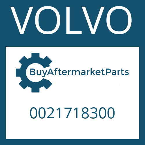 VOLVO 0021718300 - PLATE PISTON